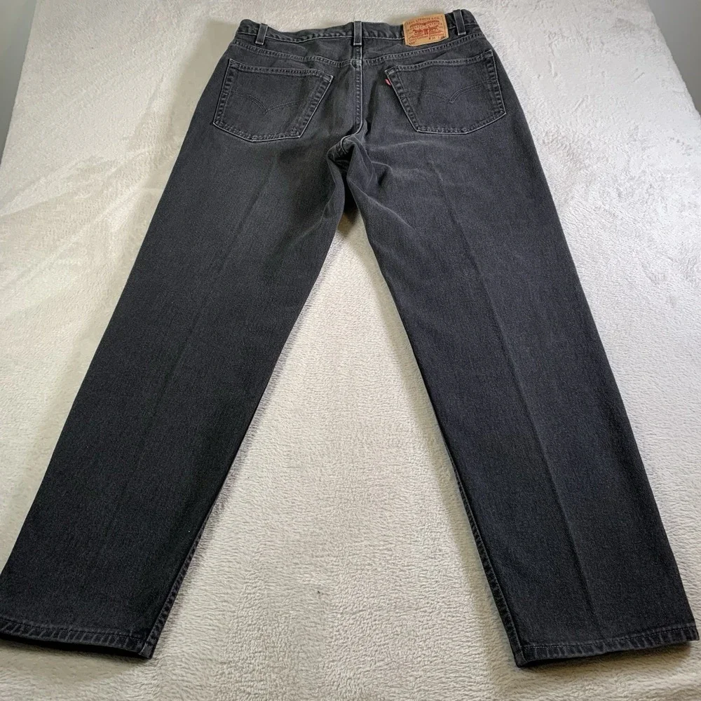Vintage Levis 550 Jeans Mens 38x34 Gray Relaxed Tapered‎ Y2K Denim Made In USA